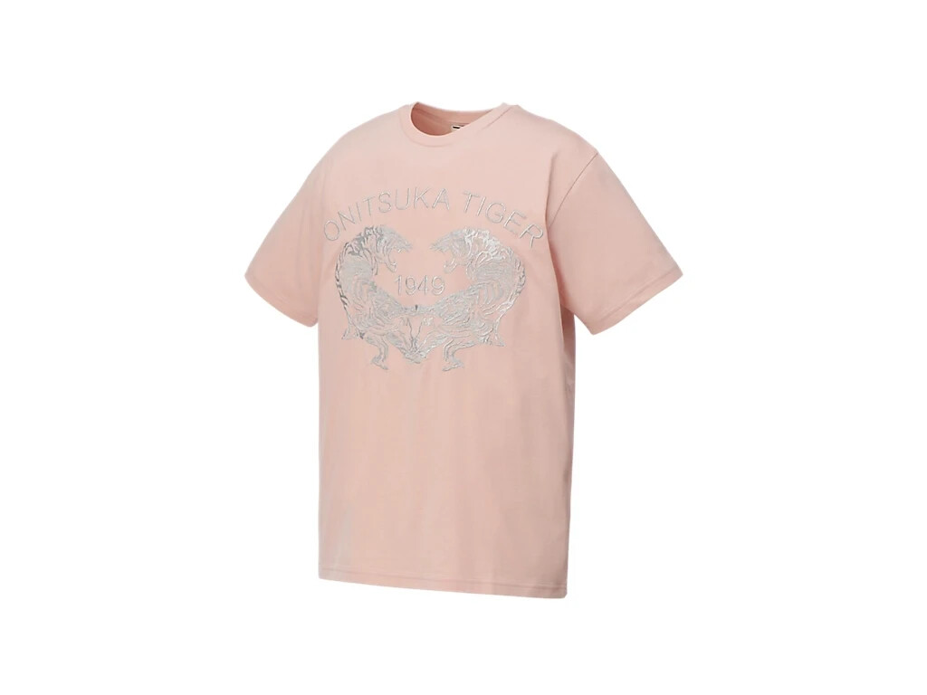 Onitsuka Tiger GRAPHIC TEE 2183B458 700 LIGHT PINK Unisex T