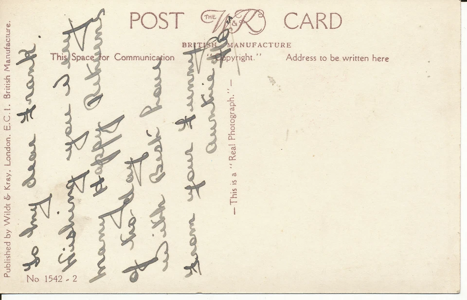 PC27567 For Babys First Birthday. Wildt and Kray. RP - Image 2 of 2