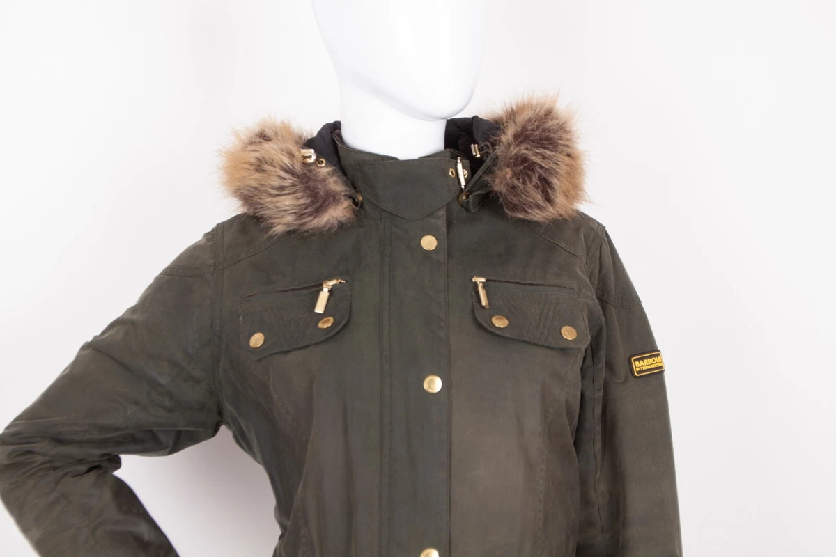 Barbour international best sale slipstream coat