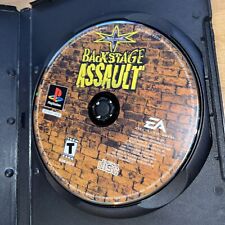 WCW Backstage Assault (Sony PlayStation 1, 2000) PS1 Disc Only Ships Next Day!!