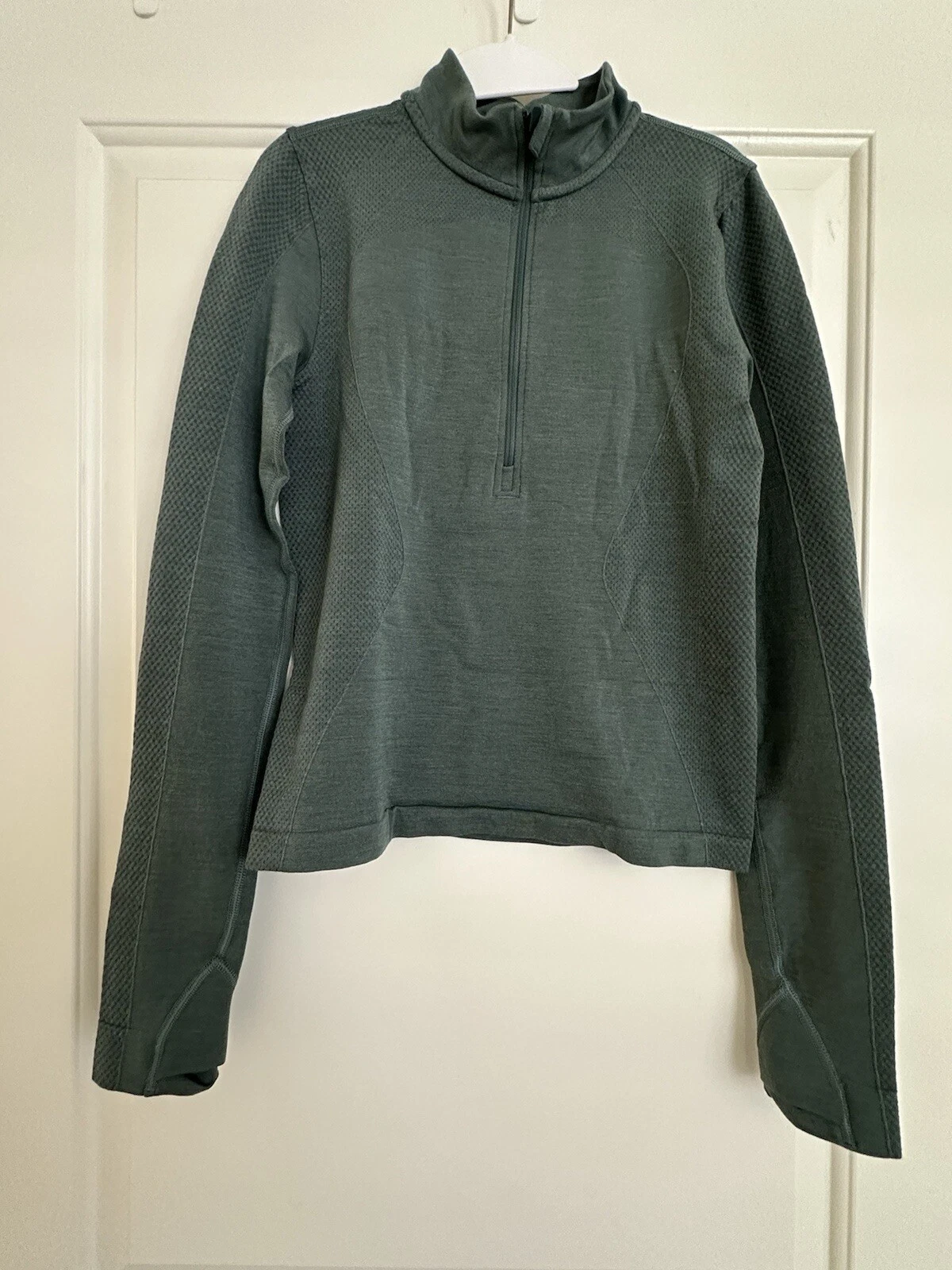 Lululemon Merino Wool-Blend Base Layer Half Zip