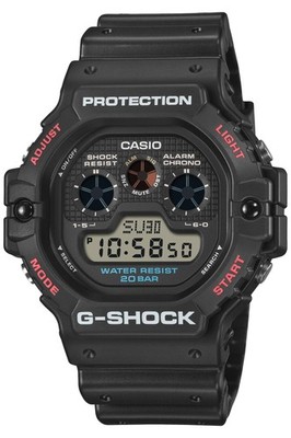 Casio G-Shock DW-5900U-1JF Classic Three-Dial Digital Men's Watch 