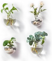 Wandbehang PflanzgefäßE Terrarium Glas Halter FüR Pflanzen Deko Garten