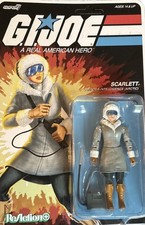 Super7 G.I. Joe ReAction Arctic Scarlett O-Ring Action Figure Wave 6 NEW