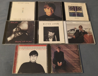 Elton John - Sammlung - 6 Alben, 1 Kompilation und 1 Maxi - 8 CDs