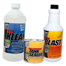 KBS Coatings 52000 Cycle Tank Sealer Kit, Complete Kit - Seals Up To 5 Gallon
