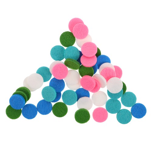 50 Piezas Almohadillas de Algodón Aromaterapia Difusor Aceite Esencial Pulsera Repuestos - Imagen 6 de 12