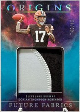 2023 Origins - Future Fabrics Dorian Thompson-Robinson #FF-DTR Turquoise /49