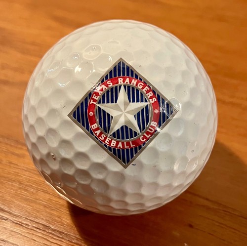 Texas Ranger Collection Ball Vintage Texas Rangers (1994 - 1997 Era) MLB Baseball Team Logo Golf ...
