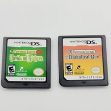 Professor Layton and the Diabolical Box And Unwound Future DS - Cartridge Only