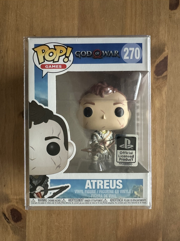 Funko Pop! Vinyl Games - God of War - Atreus #270 + Pop Protector