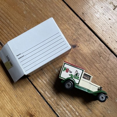 Matchbox 1/52 Model T Ford P.G. Tips Delivery Van   Promotion + Original Box