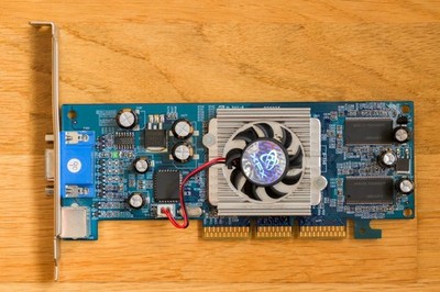 XFX Nvidia GeForce 4 MX440 SE | AGP VGA Card | 64 MB RAM - Working