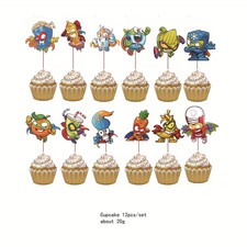 Game Superzings Theme Baby Shower Party Decoration Birthday Sets Banner Straw Ba