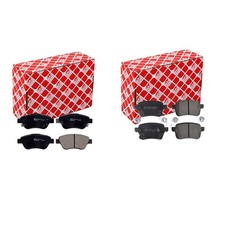 FEBI BREMSBELÄGE VORNE+HINTEN passend für Opel Adam M13 Vauxh. Adam M13
