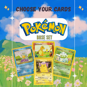 Choose Your Cards - Pokemon Base Set LP