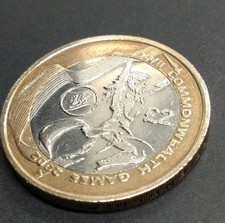 2002, £2 Coin - Commonwealth Games Wales - Circulated Commemorative(S35)