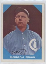 1960 Fleer Baseball Greats Mordecai Brown #9 HOF 14r1