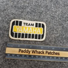 Vintage Team Yamaha Patch Motorcycle Racing ATV H6