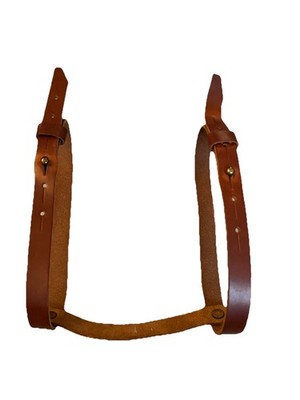 Pendulum Leather Harness Strap Brown Minimalist Adjustable Made in USA