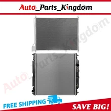 Aluminum Radiator & AC Condenser Cooling Kit For 2003-2005 Ford Excursion 250