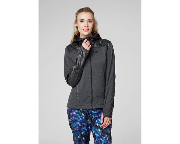 Women Helly Hansen Jacket Navy Polyester 40 / L / #93W6