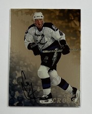 1998 In the Game #128 Cory Cross Be A Player Auto AR103