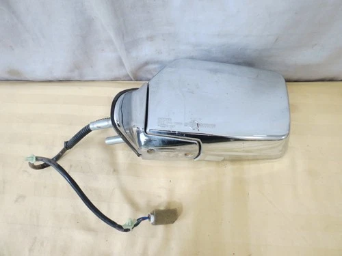 87-97 Nissan D21 Pickup Hardbody POWER Side View Mirror Left DRIVER Chrome OEM