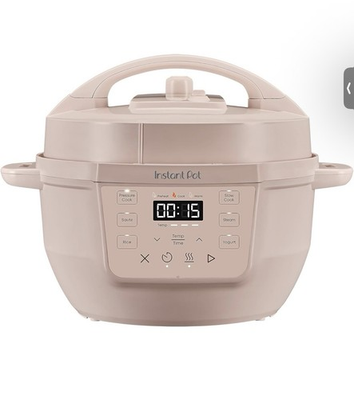#ad Instant Pot RIO Mini 7 in 1 4QT Electric Pressure Cooker Stainless Steel Beige $92.00