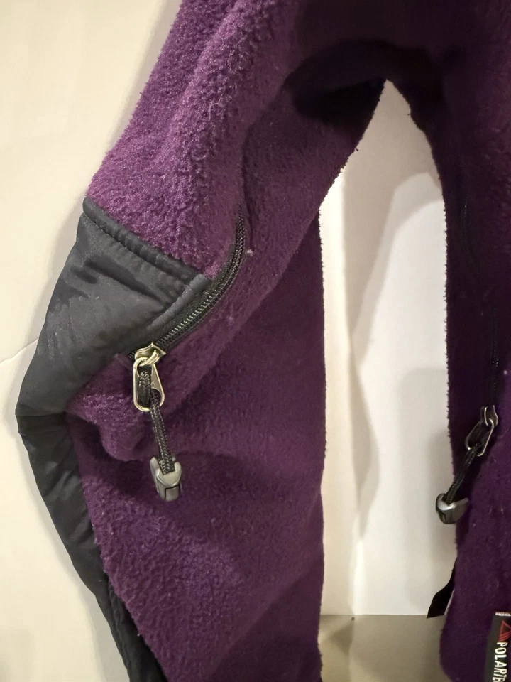 EMS Woman’s Small Purple Coat Fleece - Image 3 of 4