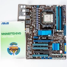 Asus M4A87TD EVO AM3 ATX Motherboard DDR3 AMD Phenom 8GB DDR3 Linux Mint Ready
