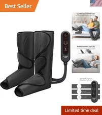 Adjustable Leg Massager with 3 Intensities - Ideal for Circulation & Comfort