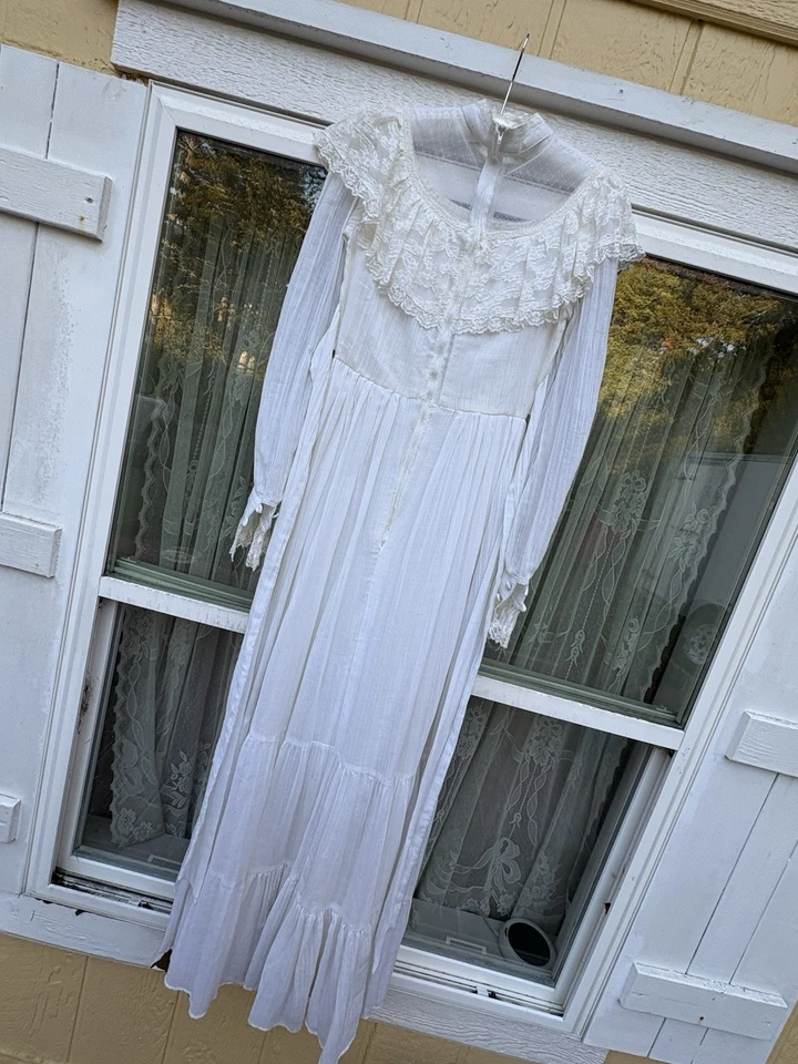 Платье для газона 1970-е Gunne Sax - Изображение 4 из 4