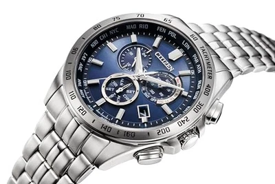 Reloj Citizen Eco-Drive CB5870-91L Radiocontrolado Cronógrafo Hombre Y862283 - Imagen 1 de 4