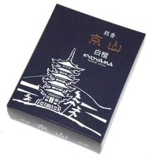 Seikado Incense sticks incense sandalwood Kyoyama rose pack (navy box)