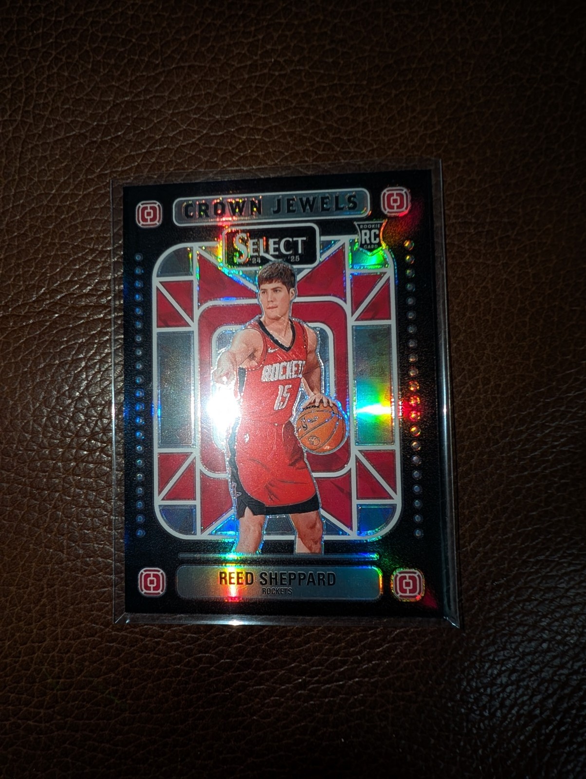 2024-25 Select Crown Jewel Silver Prizm Reed Sheppard