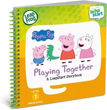 New LeapFrog Leapstart 3D Peppa Pig Playing Together Book, Level 1
