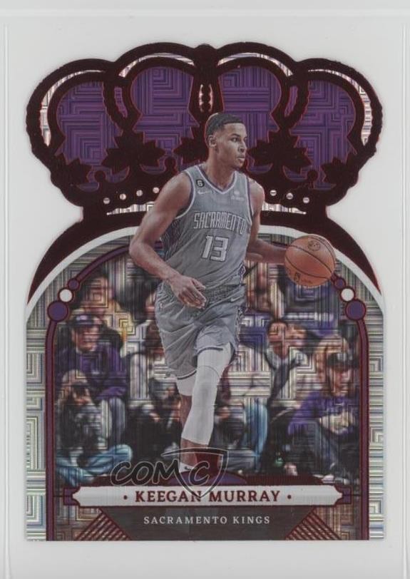 2022-23 Panini Crown Royale Asia Red Keegan Murray #32 Rookie RC 13xm