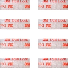 8 Pieces (4 Sets) EZ Pass Mounting Strips with Adhesive for Clear 