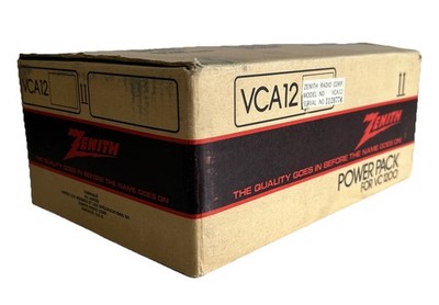 Zenith Camera Power Pack VCA12 for VC 1200 NOS