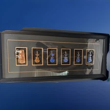 Hard rock Cafe Pin Production Process Limited Edition Framed Guitar Pins LE/250