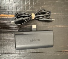Black Anker Nano Powerbank 22.5W / 5,000mAh / USB C