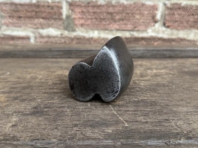 Vintage Heavy Duty Curved Panel Beating Anvil Dolly Body Dent Repair Old Tool