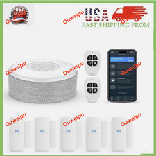 DIY WiFi Home Alarm System with Window Sensors, Phone Notifications Alexa Lot