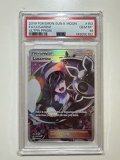 PSA 10 - Lusamine 153/156 - Ultra Prism Full Art Gem Mint Pokemon on eBay