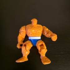 TOYBIZ MARVEL FANTASTIC FOUR THE THING W/ CLOBBERING TIME PUNCH 5" FIGURE 1994