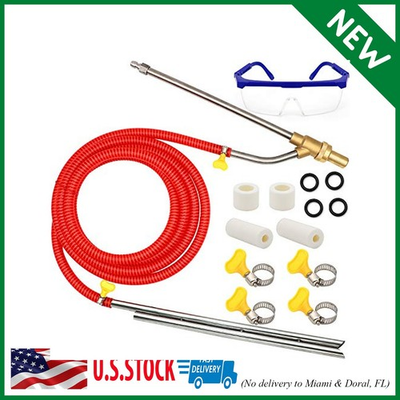 #ad Pressure Washer Sandblasting Kit 5000 PSI Wet Sandblaster Attachment Power ... $50.53