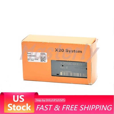 US Free TAX B&R X20 Bus Controller, 1 Profibus DP Interface, X20BC0063 X20