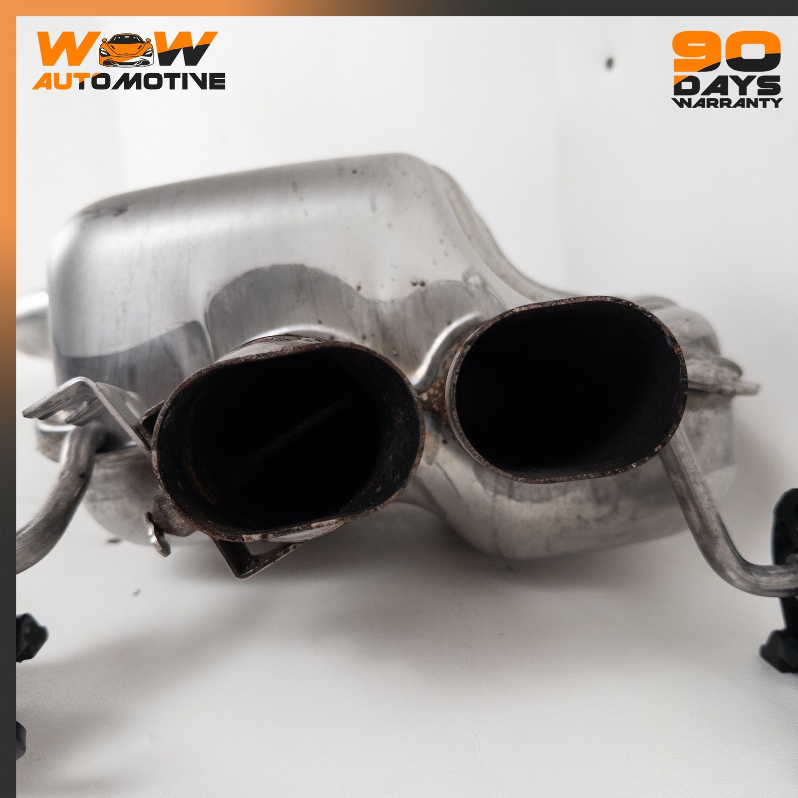 10-16 BENTLEY CONTINENTAL GTC REAR LEFT RIGHT EXHAUST MUFFLER ASSEMBLY OEM
