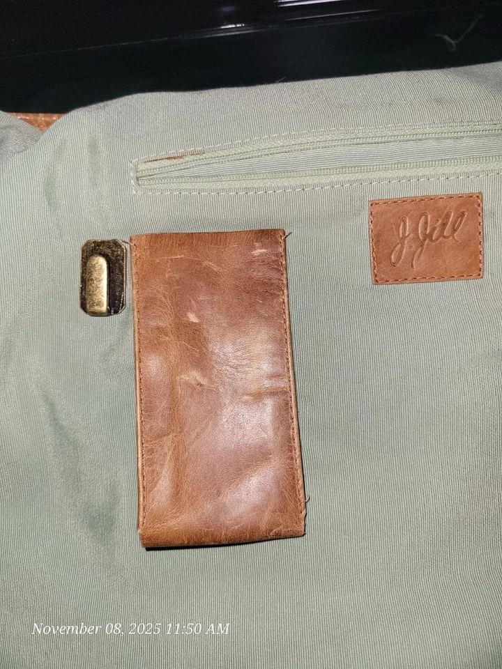 Bolso de Mano Jill Y2K Tapiz Y Cuero Rayas Multicolor De Colección  Foto 4 de 4